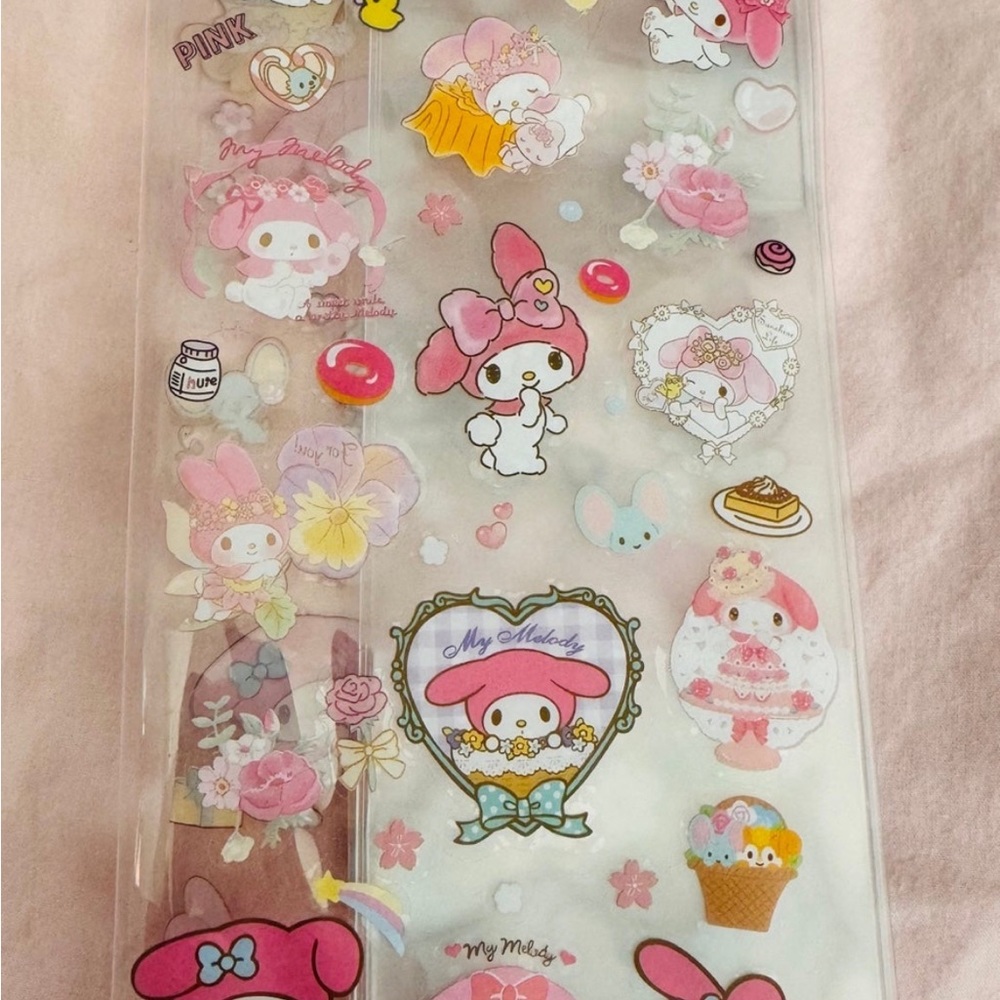 My melody Hobonichi weeks cover planner cover agenda cover clear cover new